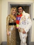 Elvis Tribute Paul Richie with Holly Willoughby