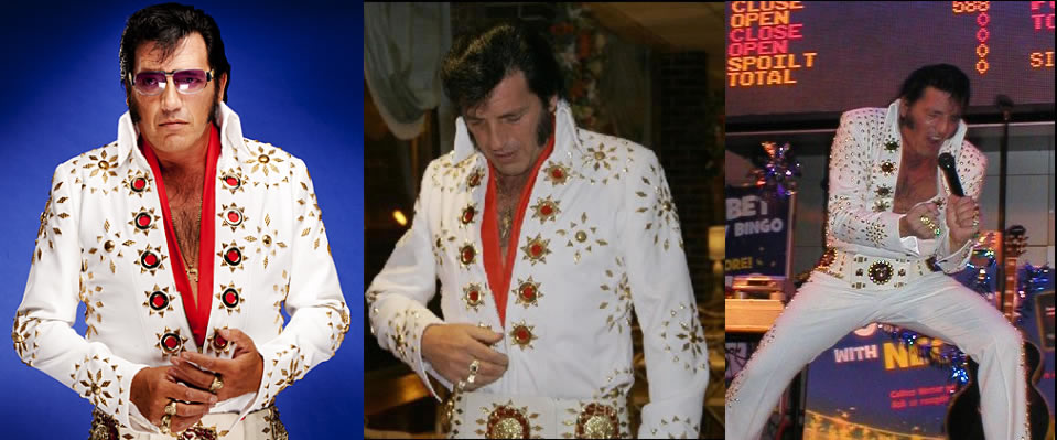 Elvis impersonator, tribute artist and lookalike Paul Richie